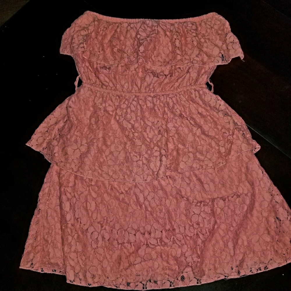Coral dress